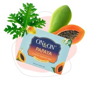 On&On Papaya Luxury Bathing Bar 75 Gms