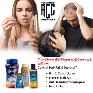 Control hair fall & dandruff