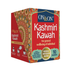 On & On Kashmiri Kahwa Herbal Infusion Blend 10 Sachets